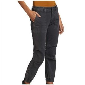 Nili Lotan Cropped Military Pants black